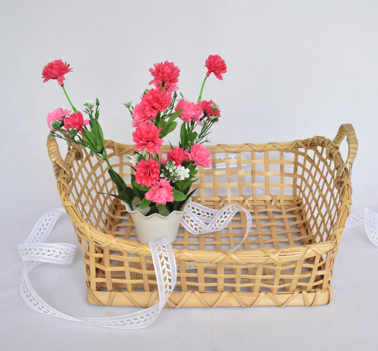 Bamboo Multi Purpose Storage Basket