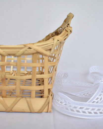 Bamboo Multi Purpose Storage Basket