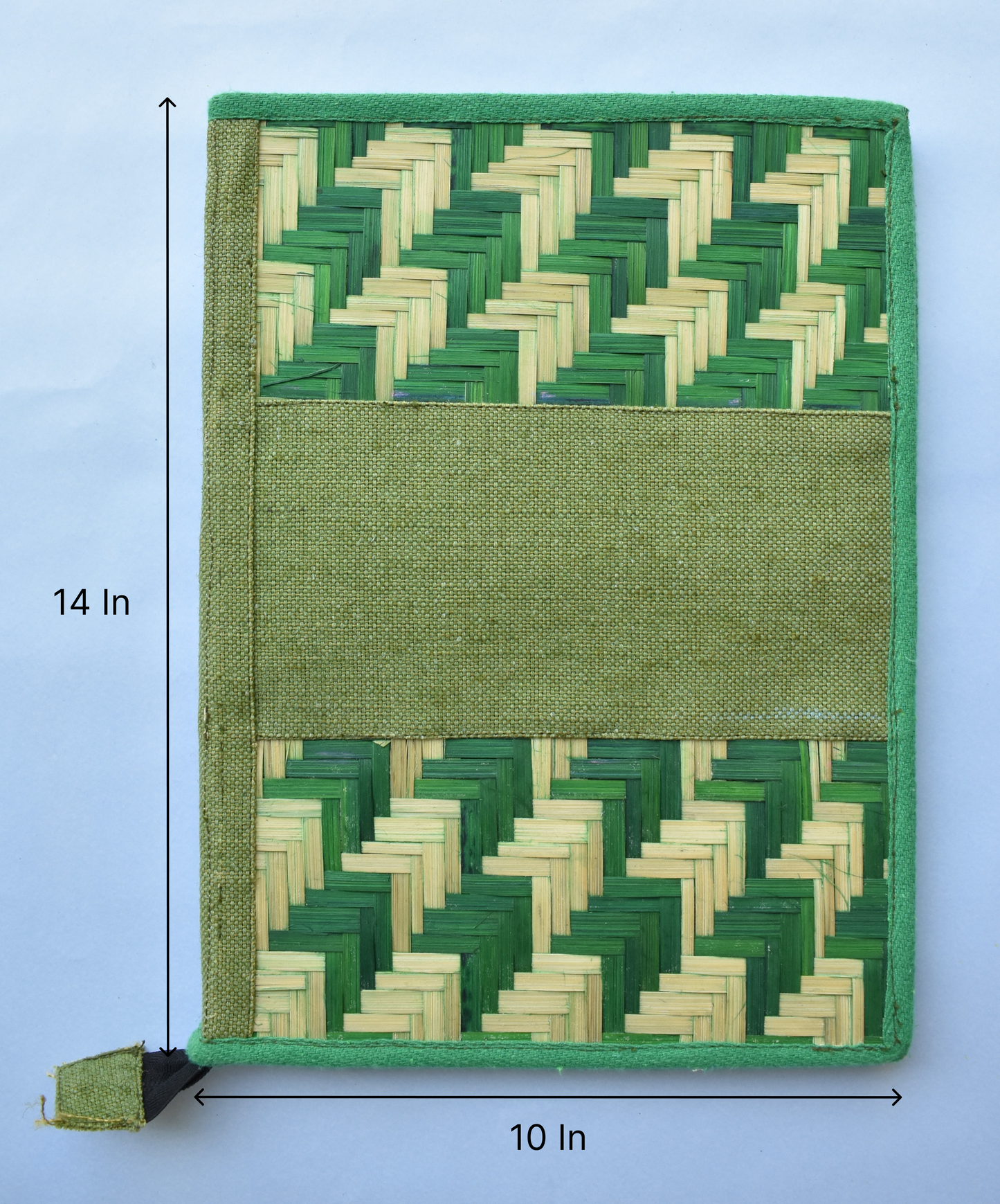 Jute + Bamboo Office Folders