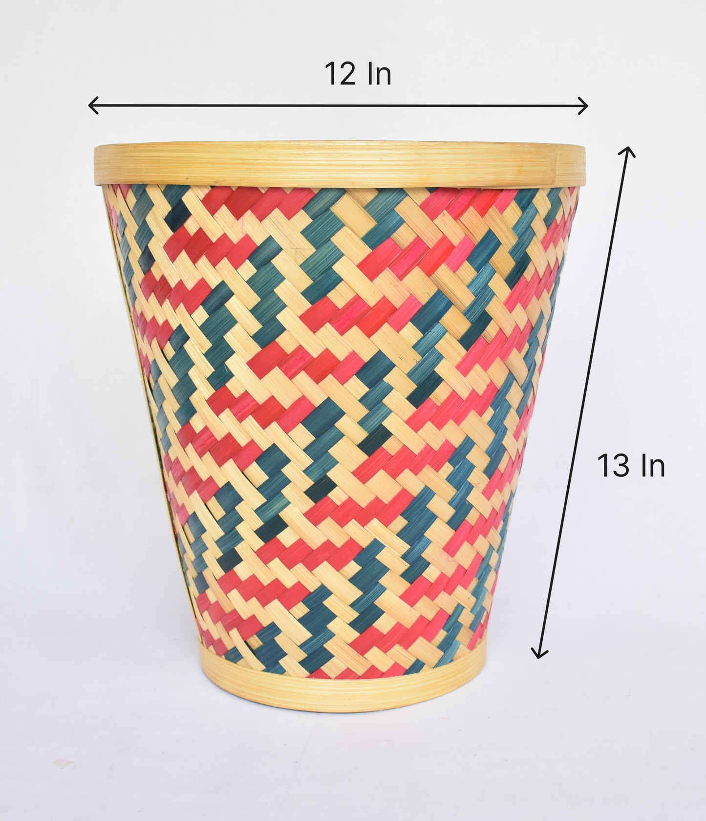 Bamboo Bin | Multi Colour