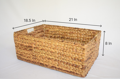 Water Hyacinth Multi Purpose Storage Basket | Laundry Basket