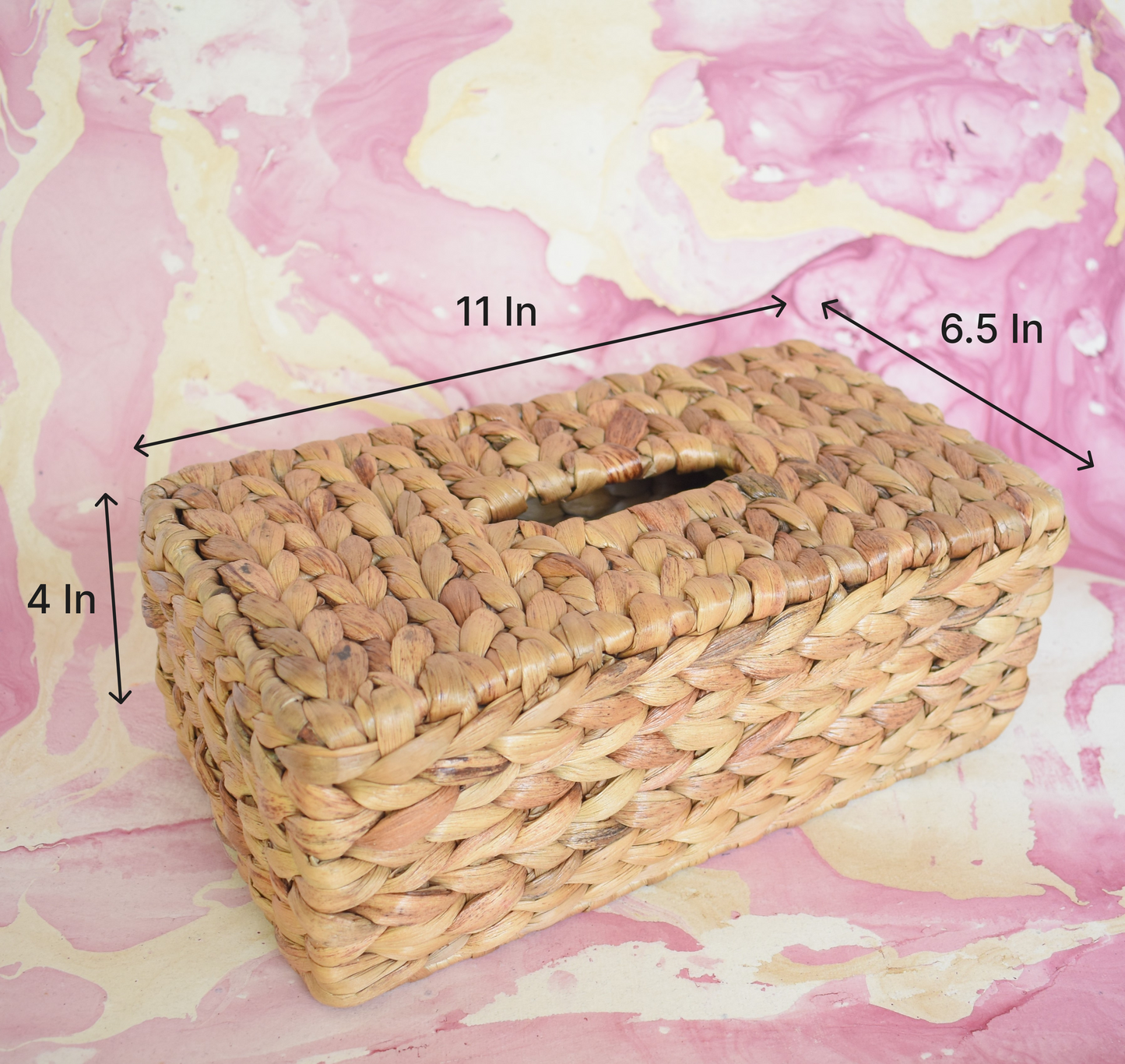 Water Hyacinth Tissue Box