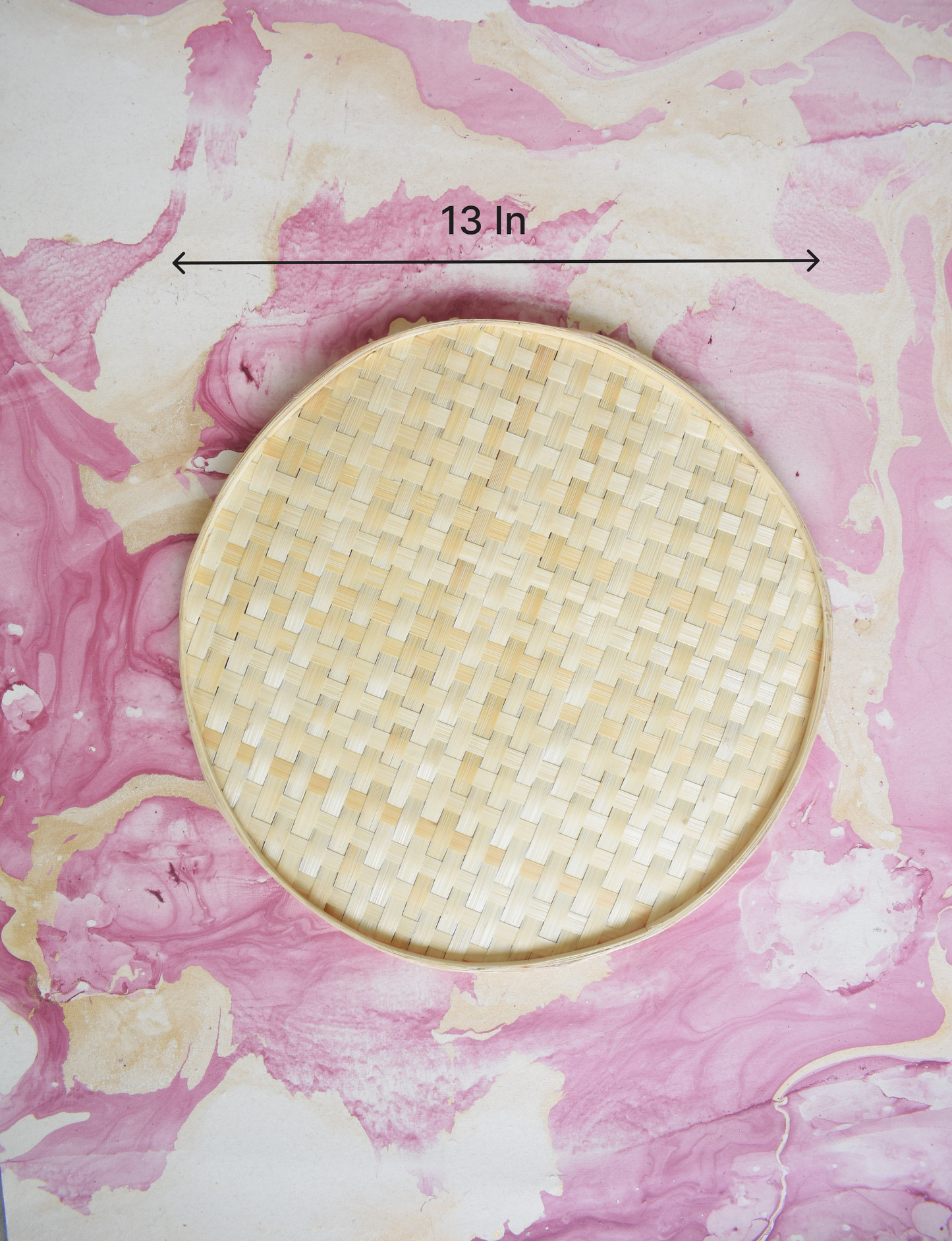 Bamboo Table Mat | Round | Set of 6